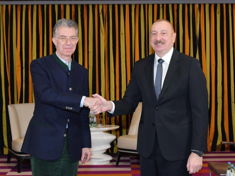 President Ilham Aliyev met with Chairman of Munich Security Conference
