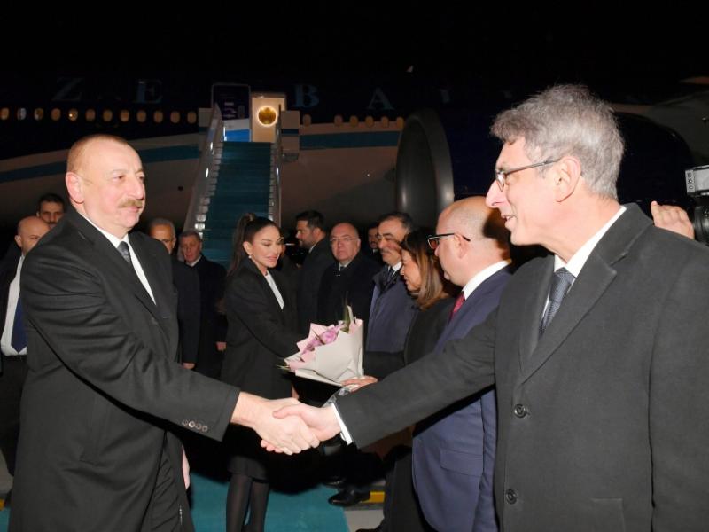 President of Azerbaijan Ilham Aliyev embarked on official visit to Türkiye