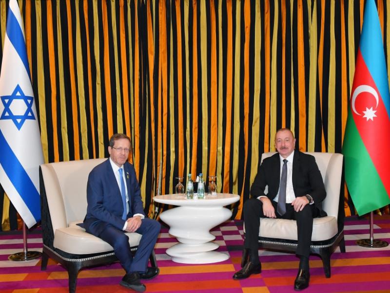 President of Azerbaijan Ilham Aliyev met with President of Israel Isaac Herzog in Munich