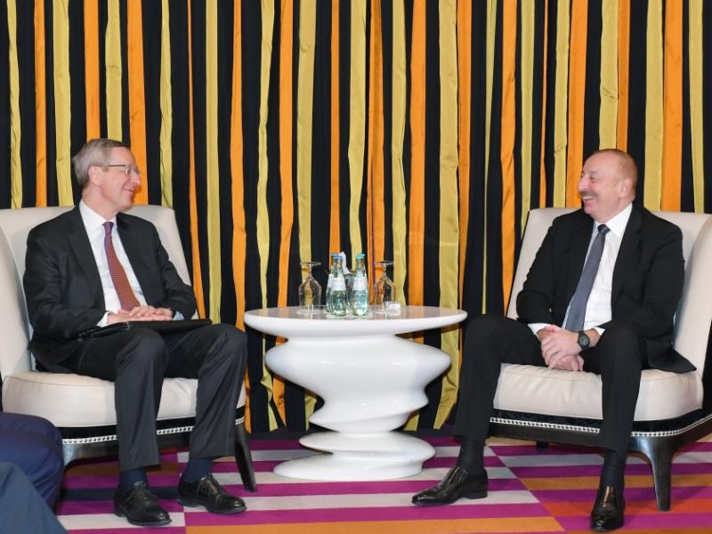 President of Azerbaijan Ilham Aliyev met with Managing Director of German Eastern Business Association in Munich