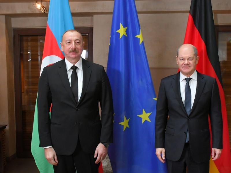 President of Azerbaijan Ilham Aliyev held meetings with Chancellor of Germany Olaf Scholz and Prime Minister of Armenia Nikol Pashinyan in Munich