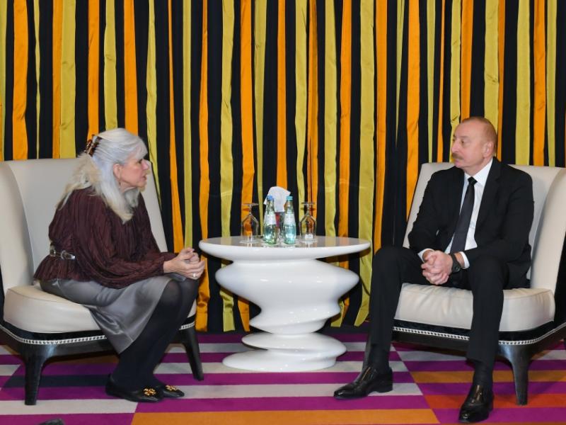 President Ilham Aliyev met with Senior Vice President of the Rockefeller Foundation in Munich