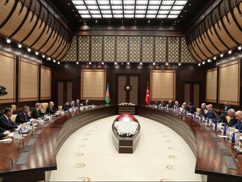 President of Azerbaijan Ilham Aliyev and President of Türkiye Recep Tayyip Erdogan held expanded meeting