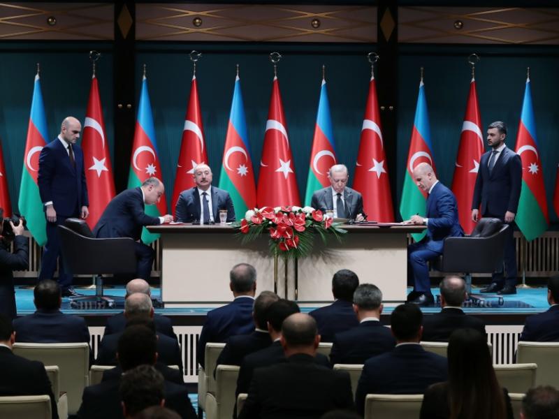 Azerbaijan, Türkiye signed documents 