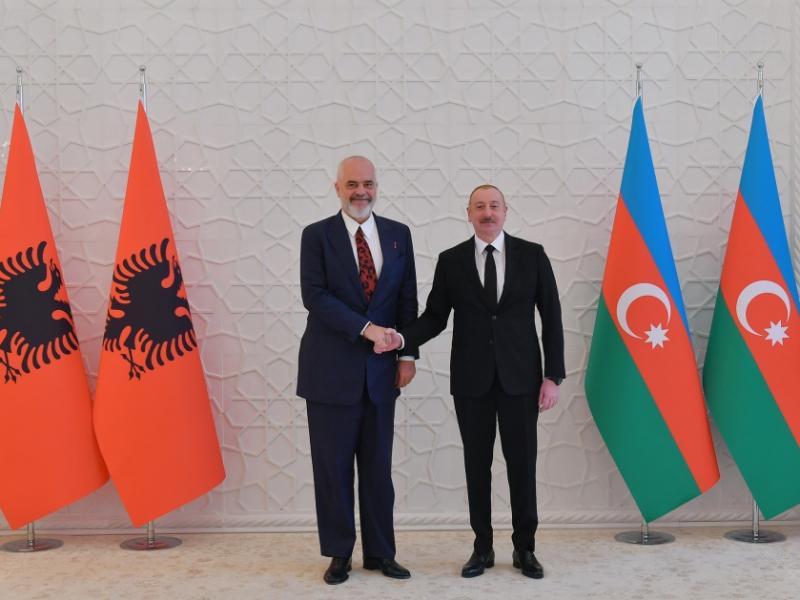 President of Azerbaijan Ilham Aliyev held one-on-one meeting with Prime Minister of Albania Edi Rama
