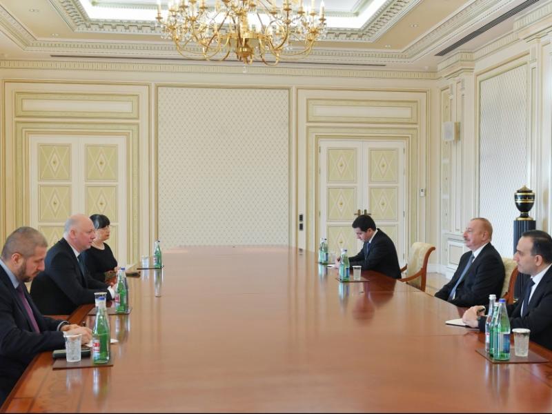 Президент Ильхам Алиев принял председателя Народного собрания Болгарии