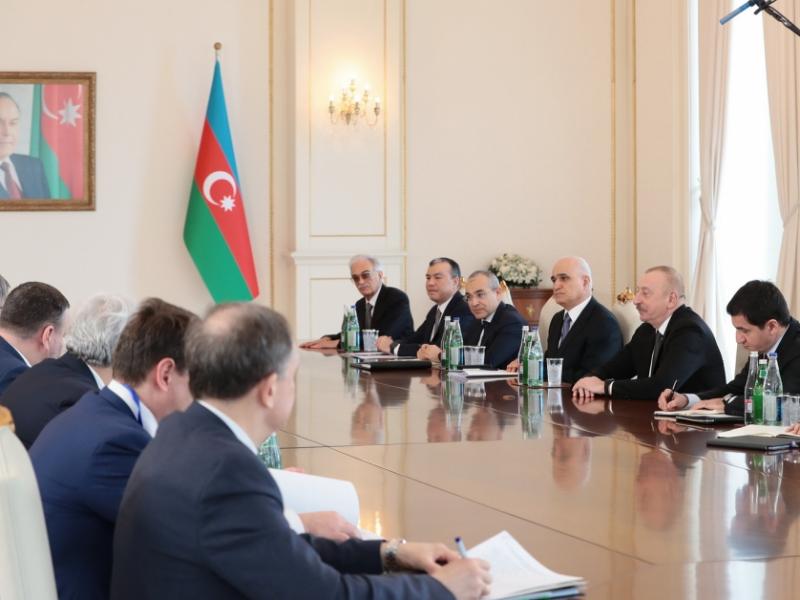 Состоялась встреча Президента Азербайджана Ильхама Алиева с председателем Правительства России