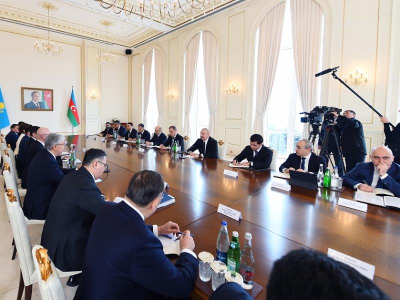 First meeting of Azerbaijan-Kazakhstan High-Level Intergovernmental Council was held