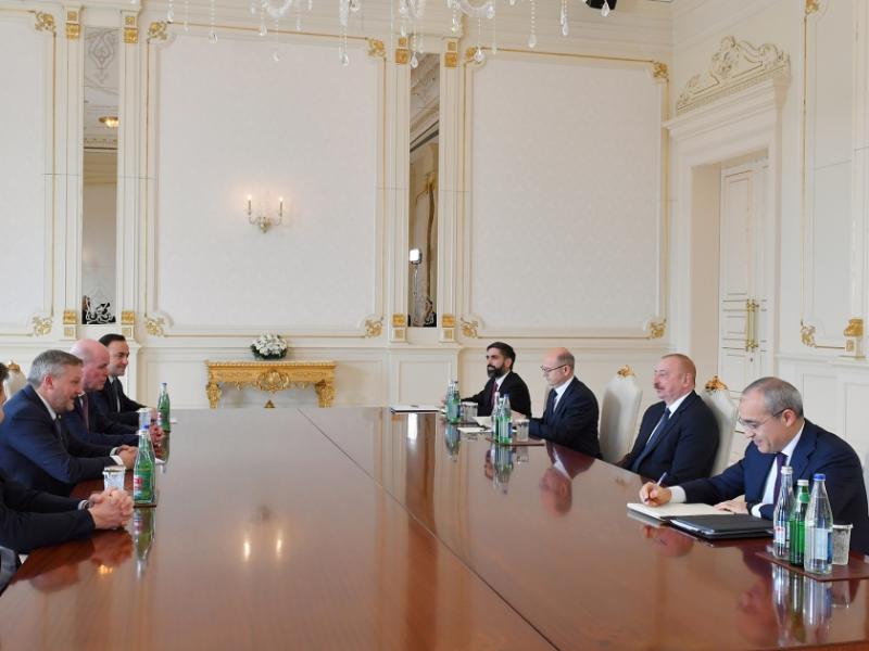 Президент Ильхам Алиев принял нового главного исполнительного директора BP