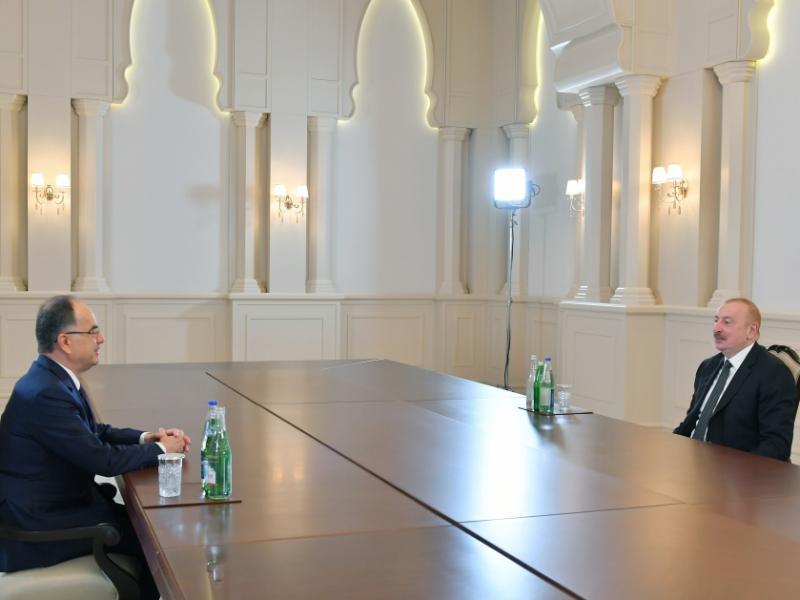 Президент Азербайджана Ильхам Алиев встретился с Президентом Албании Байрамом Бегаем 