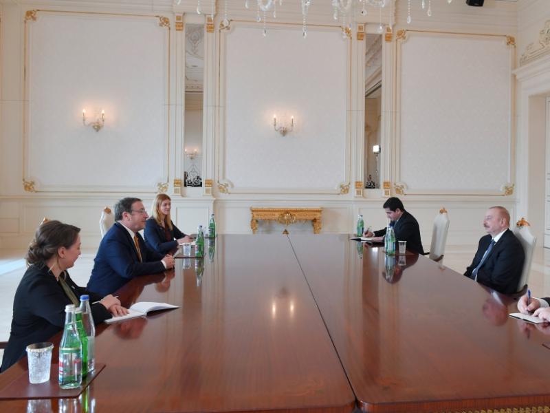 Prezident İlham Əliyev BMT-nin İnkişaf Proqramının Administratorunu qəbul edib