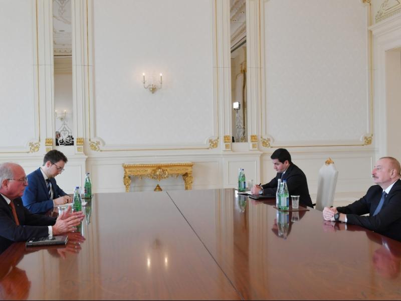President Ilham Aliyev received President of Munich Security Conference Foundation Council Wolfgang Ischinger