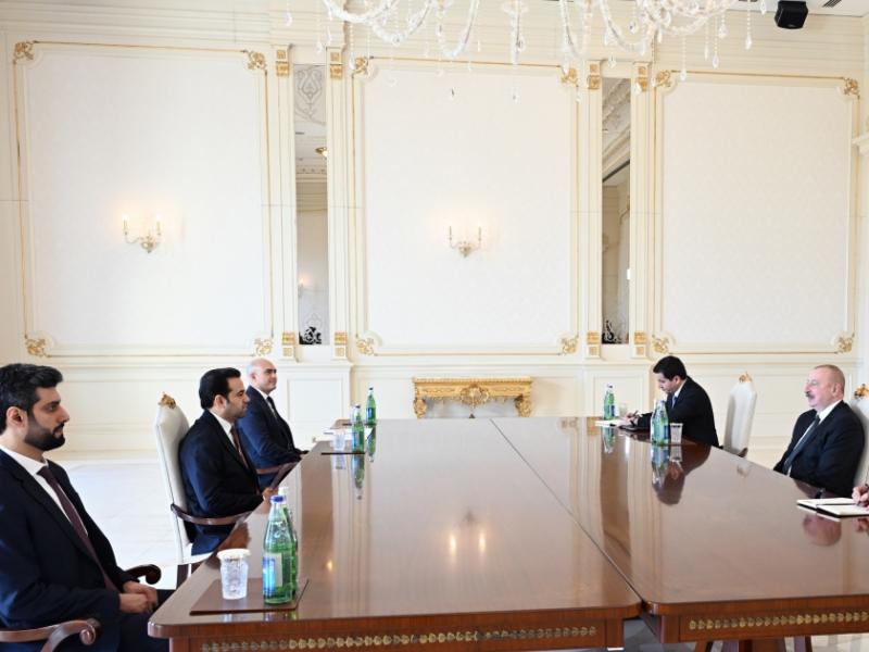Президент Азербайджана Ильхам Алиев принял генерального секретаря Мусульманского совета старейшин