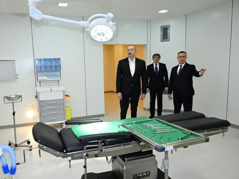 Gabala District Central Hospital was inaugurated