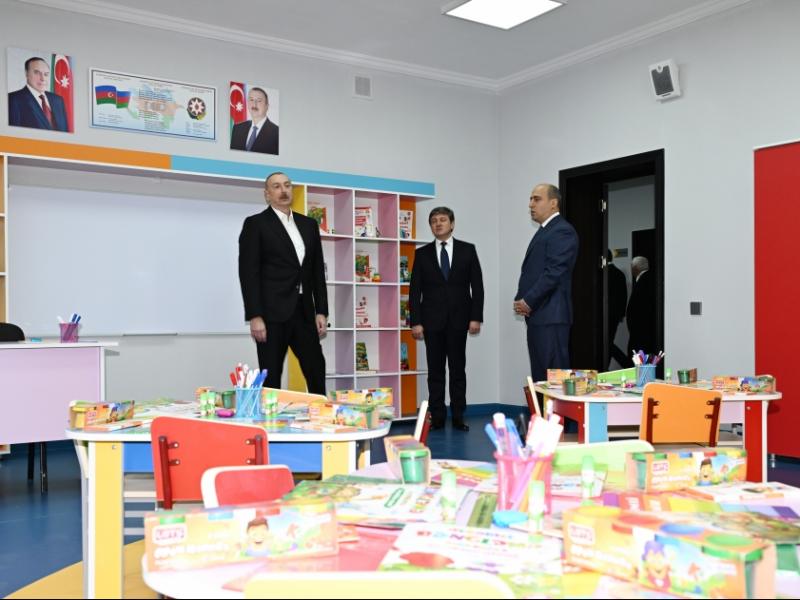 New building of secondary school in Bum settlement of Gabala was inaugurated