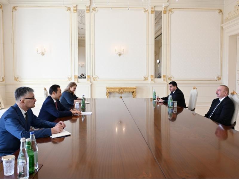 President Ilham Aliyev received Secretary General of Conference on Interaction and Confidence Building in Asia 