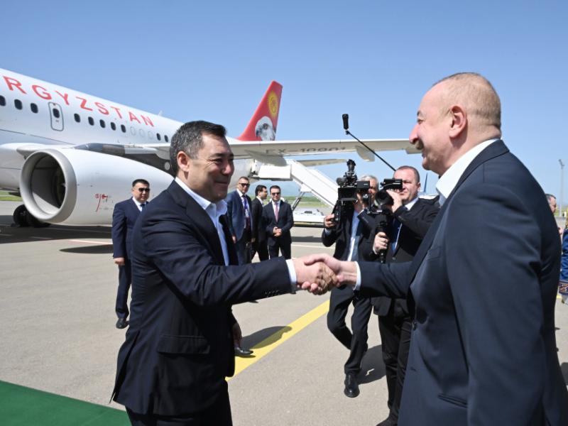 President of Kyrgyzstan Sadyr Zhaparov, who is on state visit to Azerbaijan, arrived in Fuzuli district 