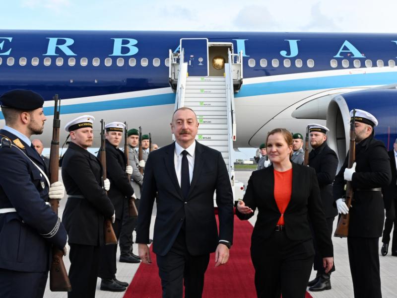 President Ilham Aliyev embarked on working visit to Germany