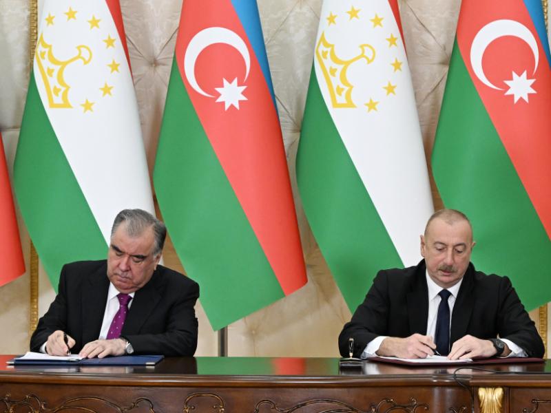 Azerbaijan and Tajikistan signed documents