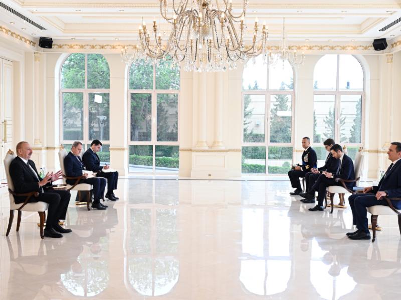 President Ilham Aliyev received credentials of incoming Italian ambassador to Azerbaijan