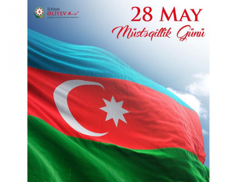 President Ilham Aliyev made post on Independence Day