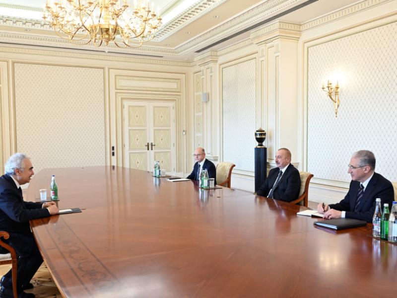 President Ilham Aliyev received Executive Director of International Energy Agency