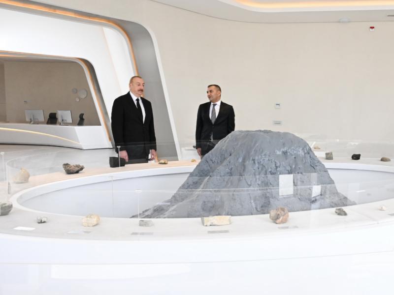 President Ilham Aliyev attended inauguration of Mud Volcanoes Tourism Complex