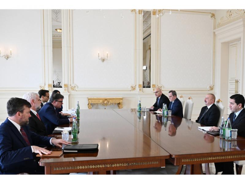 President Ilham Aliyev received US Assistant Secretary of State for European and Eurasian Affairs