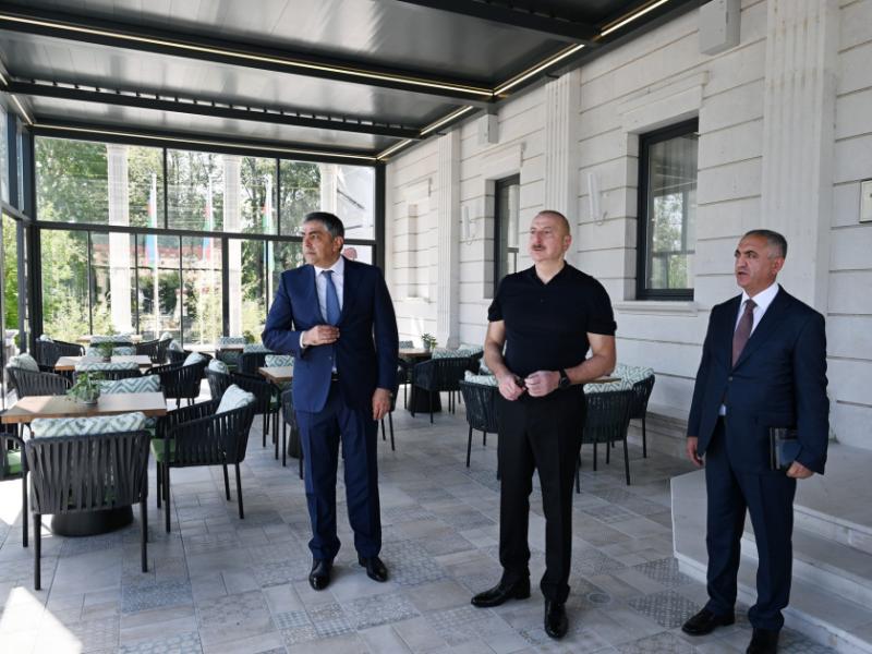 President Ilham Aliyev attended inauguration of 