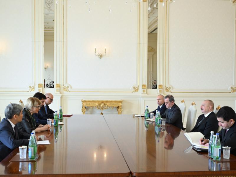Президент Ильхам Алиев принял генерального секретаря ОБСЕ