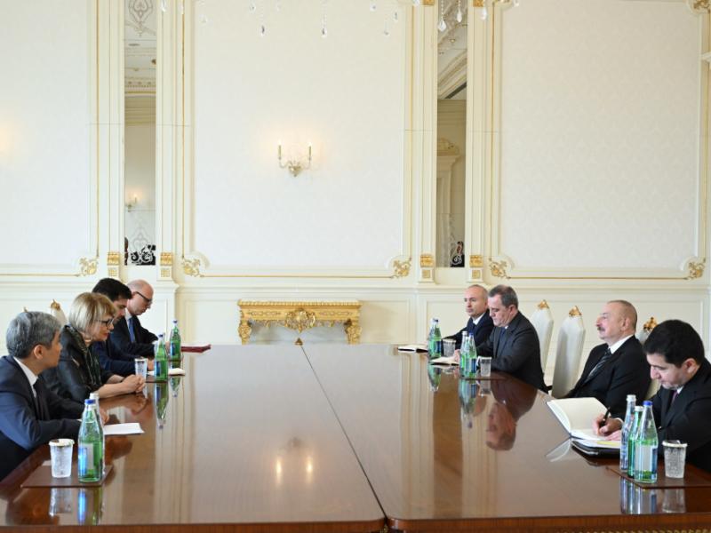President Ilham Aliyev received OSCE Secretary General 