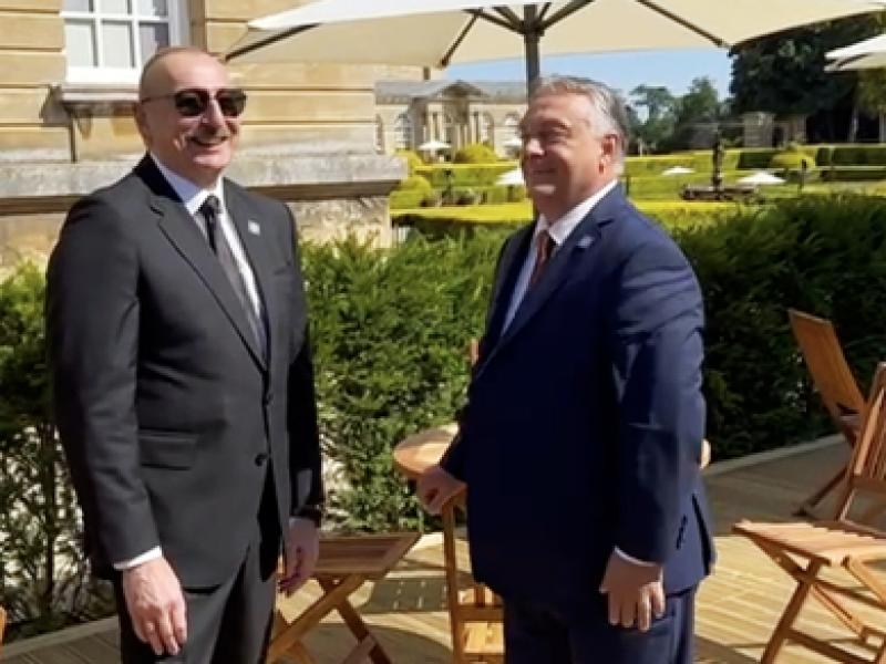 President of Azerbaijan Ilham Aliyev talked to Prime Minister of Hungary Viktor Orban