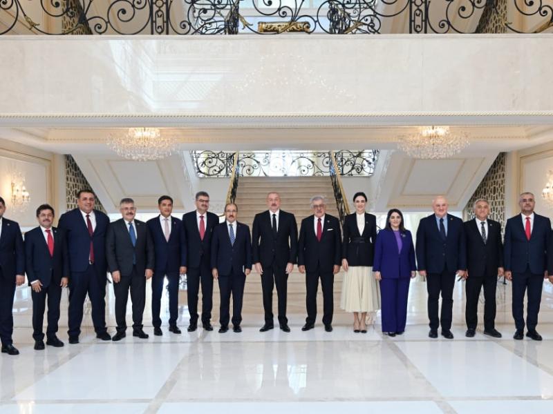 President Ilham Aliyev received delegation from Grand National Assembly of Türkiye 