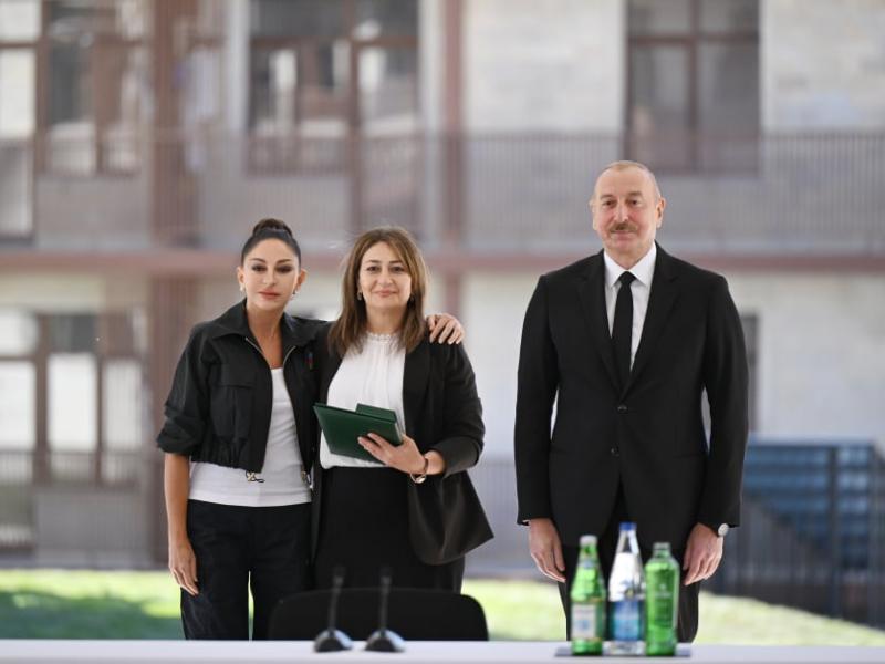 President Ilham Aliyev attended opening of new residential complex in Jabrayil