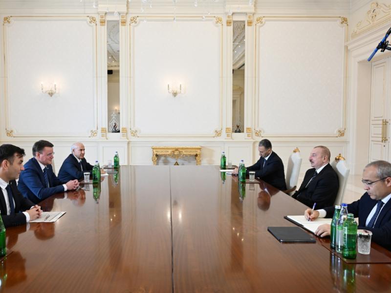 President Ilham Aliyev received CEO of MAN Truck & Bus