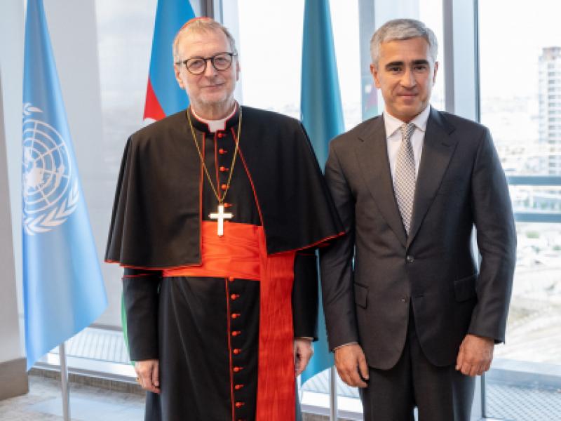 Vatican official visits Heydar Aliyev Foundation