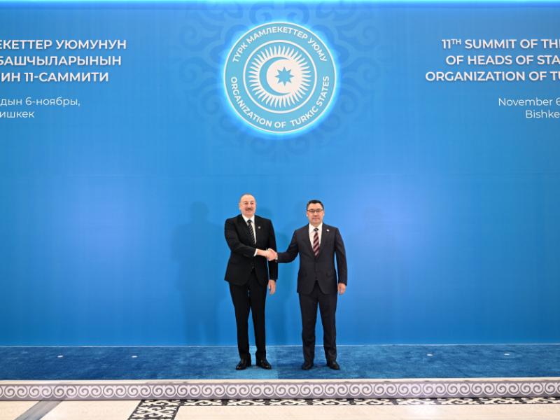 Bishkek hosted 11th Summit of Heads of State of the Organization of Turkic States President Ilham Aliyev attended the event