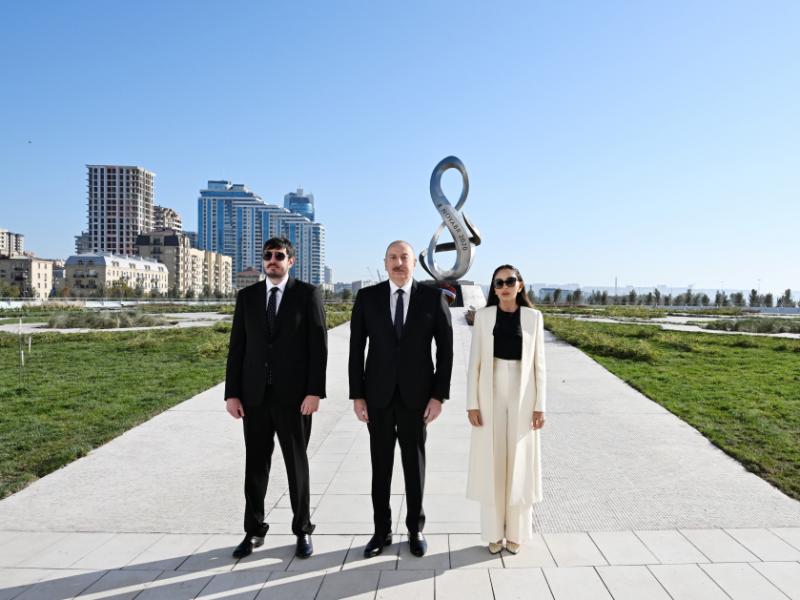 President Ilham Aliyev attended inauguration of Victory Park in Baku