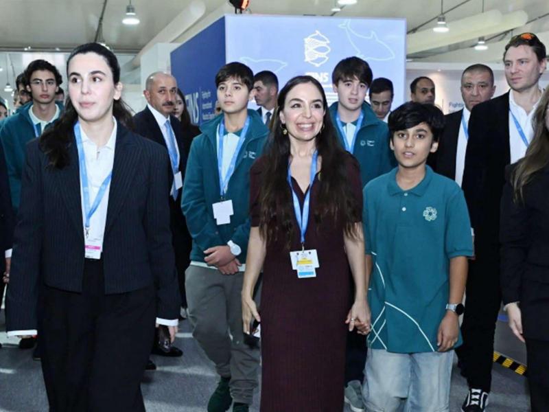 Leyla Aliyeva attends presentation of International Protection of Marine Species project