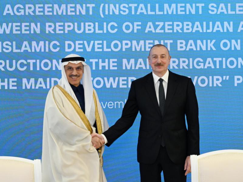 President Ilham Aliyev met with President of the Islamic Development Bank