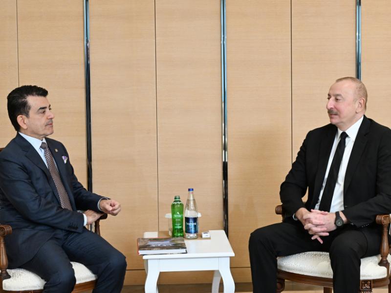 President Ilham Aliyev met with ICESCO Director-General