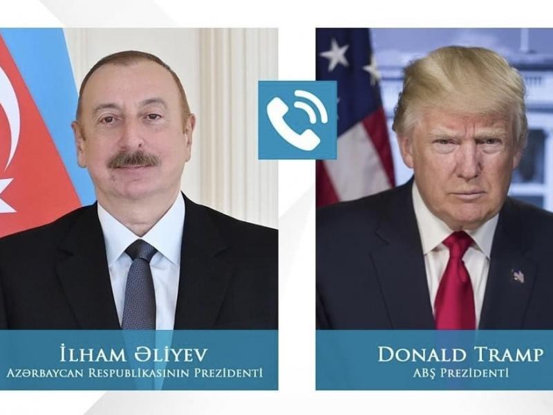 President Ilham Aliyev calls Donald Trump