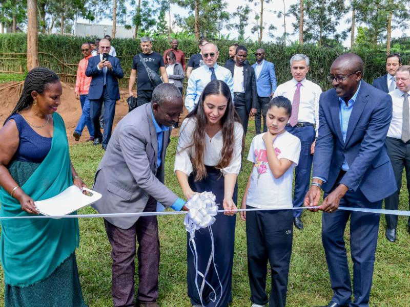 Heydar Aliyev Foundation supports access to water for Rwandan school