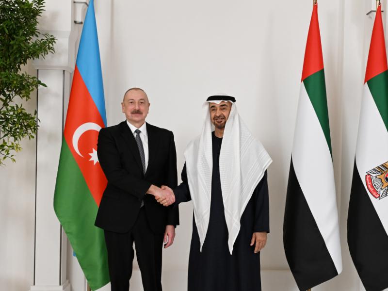 President of Azerbaijan Ilham Aliyev met with President of United Arab Emirates in Abu Dhabi