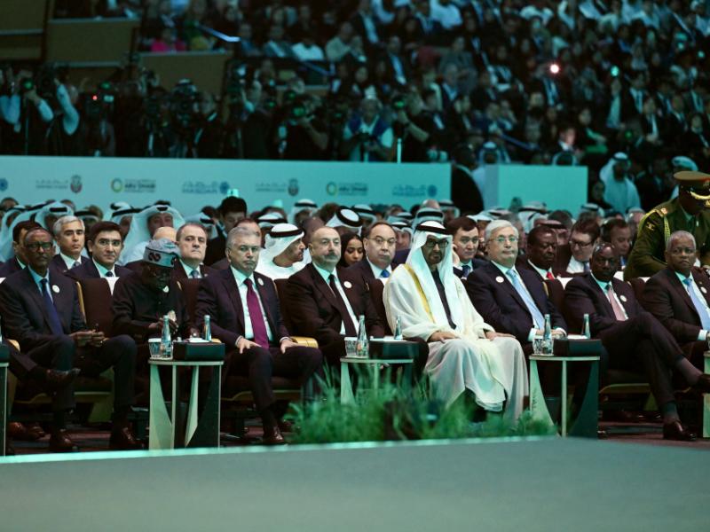 President Ilham Aliyev attended opening ceremony of Abu Dhabi Sustainability Week