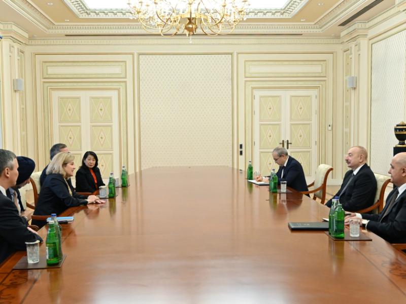 President Ilham Aliyev received CEO and President of Franklin Templeton Jenny Johnson