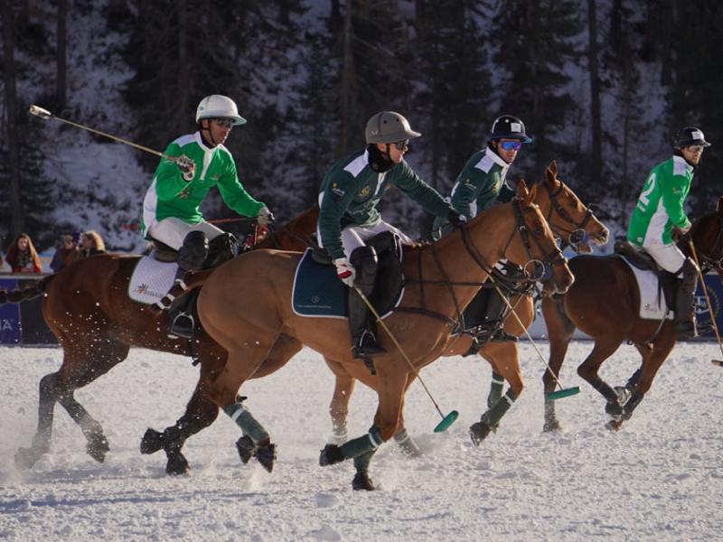 Azerbaijan Land of Fire secures second place at 40th Snow Polo World Cup St. Moritz 2025