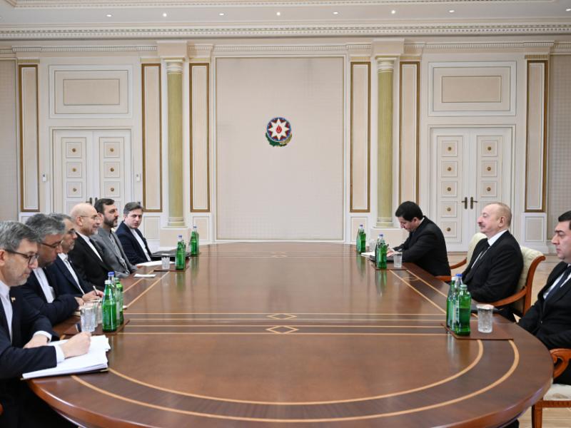 President Ilham Aliyev received Speaker of Iran’s Islamic Consultative Assembly