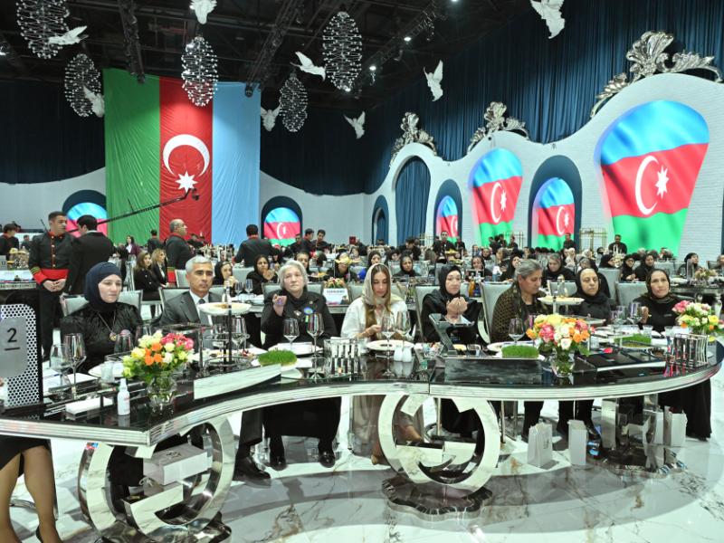 Arzu Aliyeva attends Iftar ceremony with mothers of martyrs