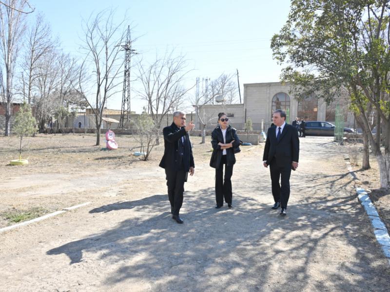 First Vice-President Mehriban Aliyeva reviewed reconstruction of Ganja city secondary school No.37